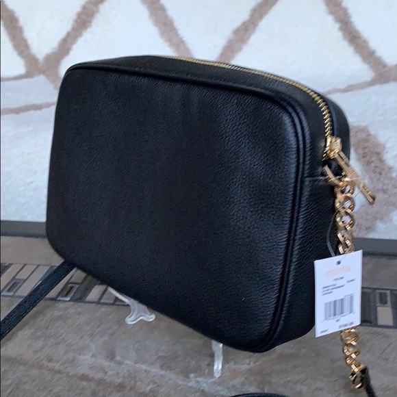 MICHAEL KORS FULTON LG EW CROSSBODY BLACK - Picture 10 of 16